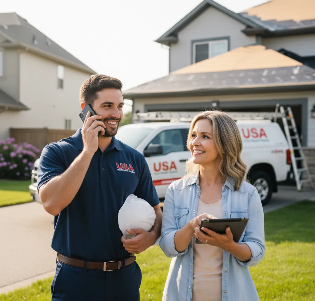 USA Roof Repair Experts customer support in Knippa